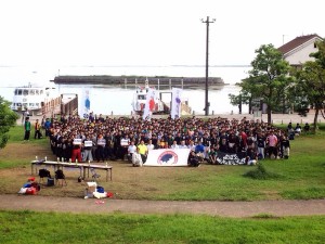 ②開会式集合写真