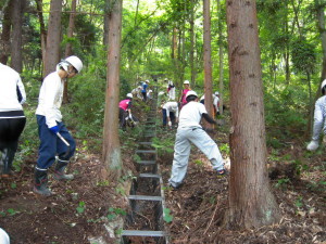 長野森林整備活動1